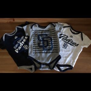 Majestic San Diego Padres Onesies